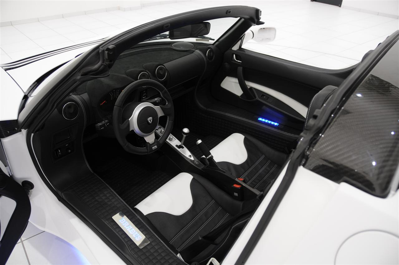 Illustration for article titled BRABUS Creates First Tuner Tesla Roadster, Mates Star Trek Sound Effects To Electric Car